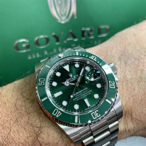 rolex submariner groen|rolex submariner green bezel price.